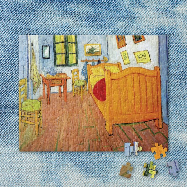 Puzzle Dormitorio en Arles Vincent van Gogh (Subido por el creador)