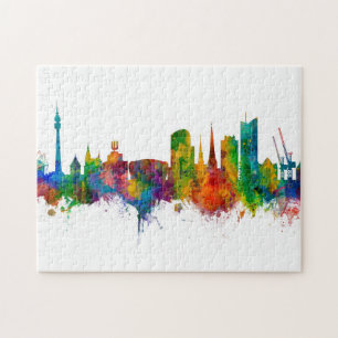 Puzzle Dortmund Germany Skyline