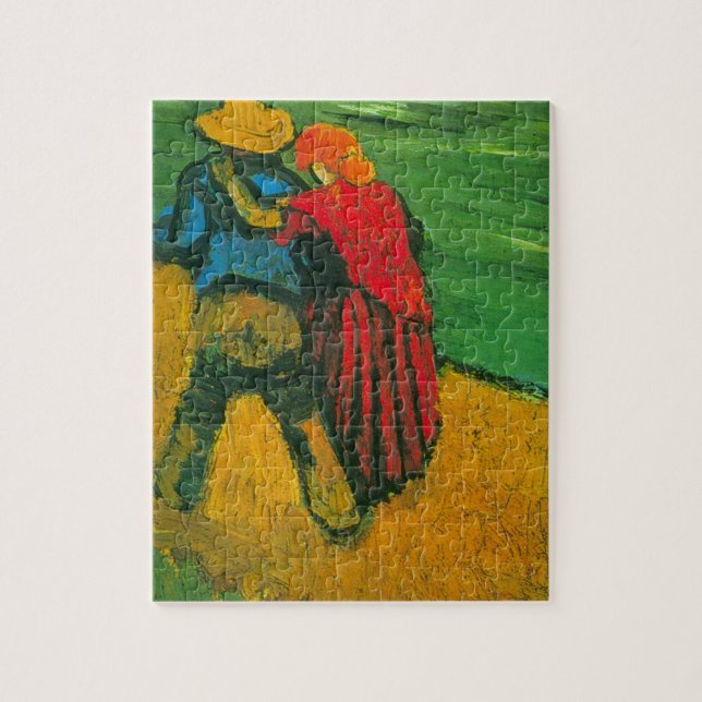 Puzzle Dos amantes de Vincent van Gogh (Vertical)