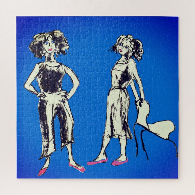 Puzzle Dos amigos (Vertical)