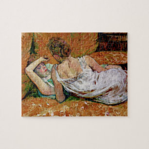 Puzzle Dos amigos de Henri de Toulouse-Lautrec