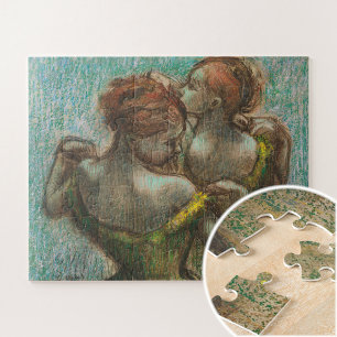 Puzzle Dos bailarinas, de media longitud, arte Degas