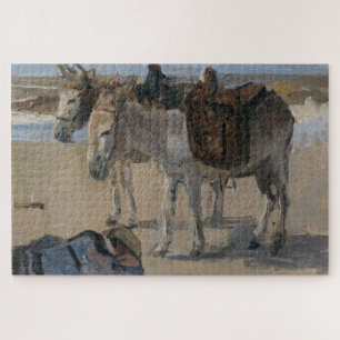 Puzzle Dos burros (de Isaac Israels)