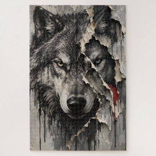 Puzzle Dos Caras del Mismo Lobo
