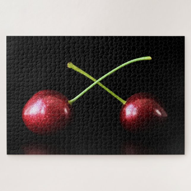 Puzzle Dos cerezas 20x30 1014pc jpcna (Horizontal)