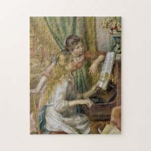 Puzzle Dos chicas en el piano por Renoir