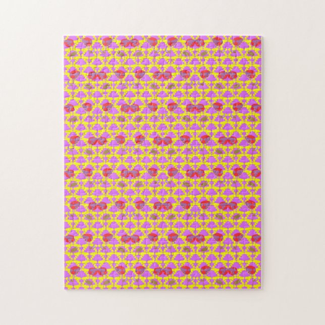 Puzzle Dos flores rosas (Vertical)