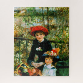 Puzzle Dos hermanas en la terraza de Renoir