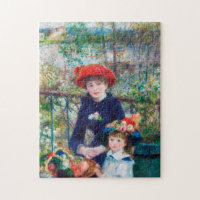 Dos hermanas - Pintura impresionista de Renoir 188