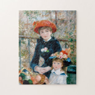Puzzle Dos hermanas - Renovación de pintura impresionista