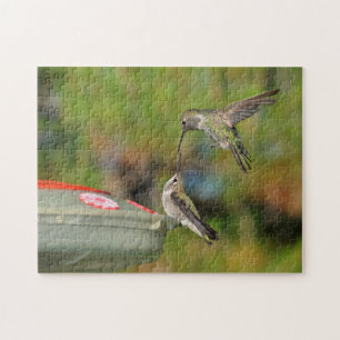 Puzzle Dos Hummingbirds