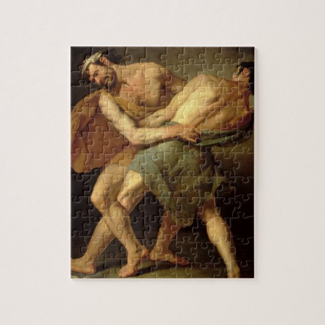 Puzzle Dos luchadores (Vertical)
