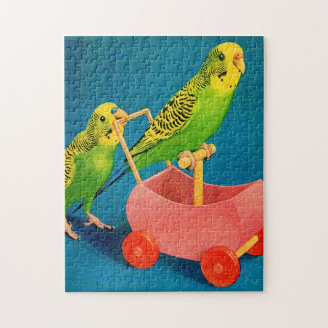 Puzzle dos parakeets (Vertical)