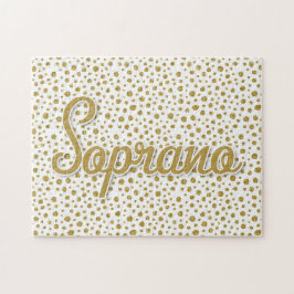Puzzle Dosis de oro de Soprano - Purpurina de imitación b