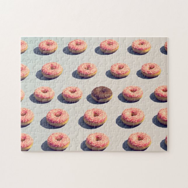 Puzzle Doughnut En Un Grupo (Horizontal)