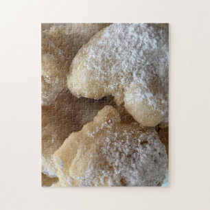 Puzzle Doughnuts Fritos Caseros De Masa Para Zeppole Baña