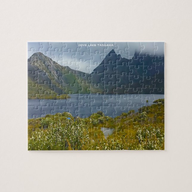 Puzzle Dove Lake Tasmania Australia (Horizontal)