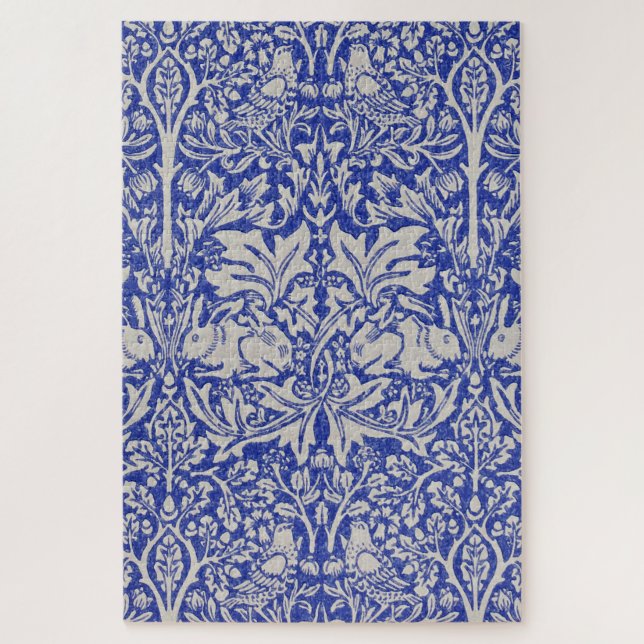 Puzzle Dove y Conejo, William Morris (Vertical)