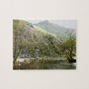 Puzzle Dovedale Derbyshire, foto máxima del recuerdo del