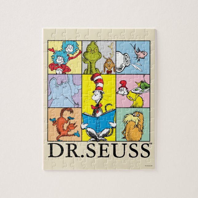 Puzzle Dr. Seuss | Historietas Gráficas (Vertical)