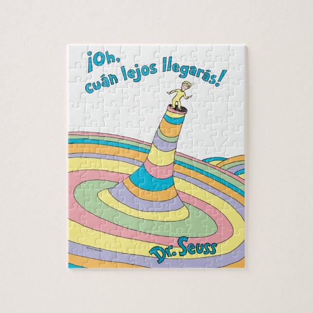 Puzzle Dr. Seuss | ¡Oh, cuán lejos llegarás! -> (Vertical)