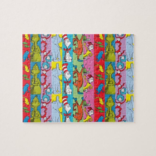 Puzzle Dr. Seuss | Recorte de Personaje (Horizontal)