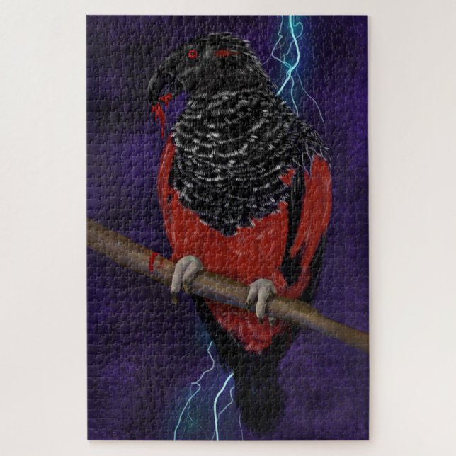 Puzzle Dracula Parrot (Vertical)