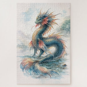 Puzzle Dragón Acuático Aguas Brumosas