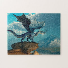 Puzzle Dragón azul