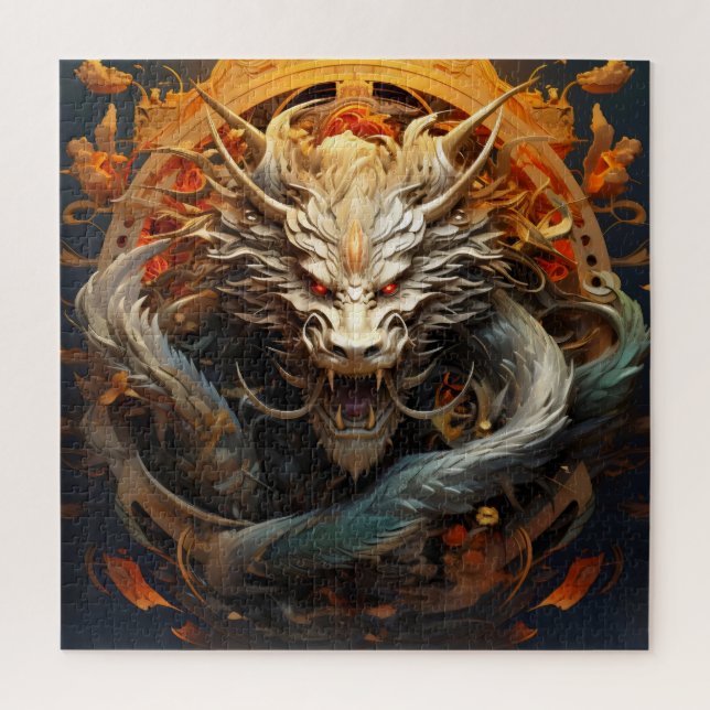 Puzzle Dragón Chino (Vertical)