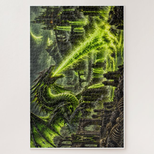 Puzzle Dragon d’Acide – Royaume Toxique (Vertical)