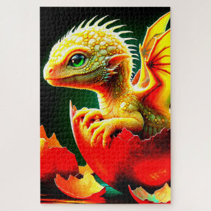 Puzzle Dragón de bebé
