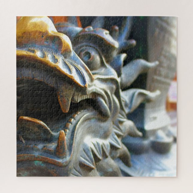 Puzzle Dragón de bronce - Shanghai, China - 20x20 - 676 p (Vertical)