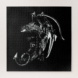 Puzzle Dragón de la Fantasía Oscura Mística de la Noche