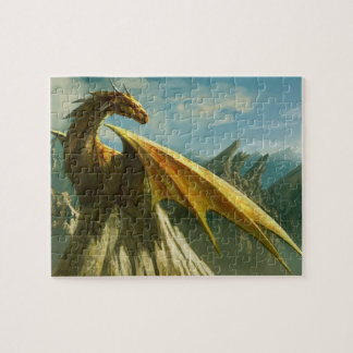 Puzzle Dragón de la montaña del oro