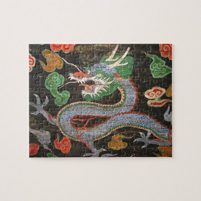 Puzzle Dragón del asiático de sudcoreano Seul Namdaemun (Horizontal)