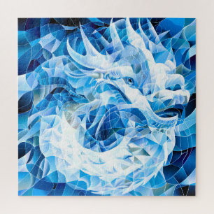Puzzle Dragón del cielo azul