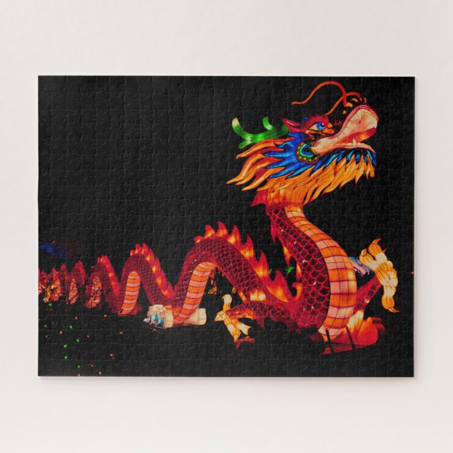 Puzzle Dragón del desfile chino (Horizontal)