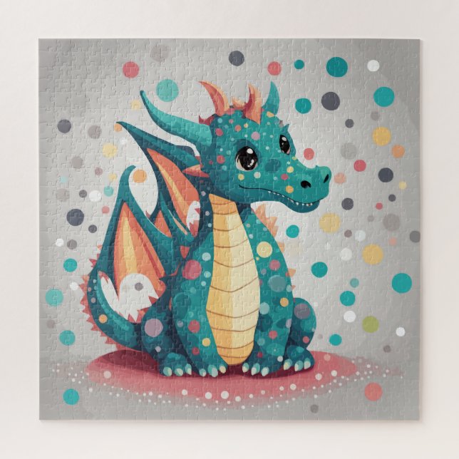 Puzzle Dragon lindo (Vertical)