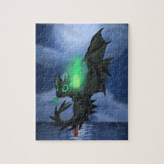 Puzzle Dragón nocturno