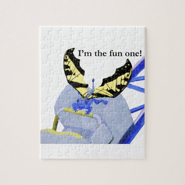 Puzzle Dragón y montaña rusa (Vertical)