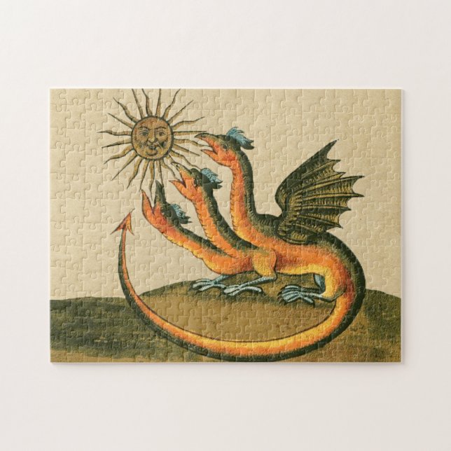Puzzle Dragones de alquimia de Clavis Artis (Horizontal)