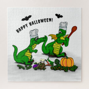 Puzzle Dragones - ¡Feliz Halloween! Hoy cocinaré