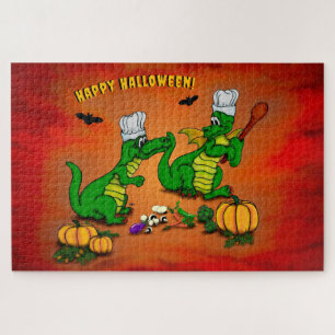 Puzzle Dragones - ¡Feliz Halloween! Hoy cocinaré