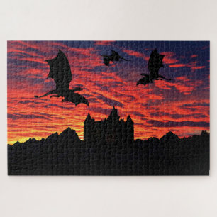 Puzzle Dragones que vuelan, castillo del dragón del cielo