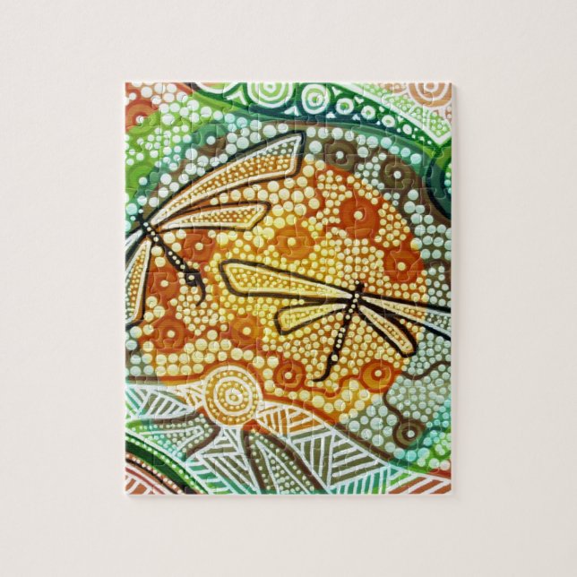 Puzzle Dragonflies (Vertical)