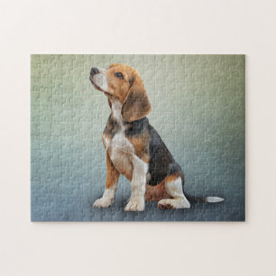 Puzzle Drawing Dog Beagle 7