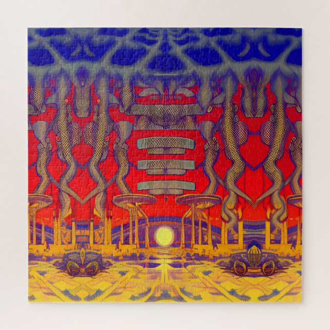 Puzzle Dreamland psicodélico (Vertical)