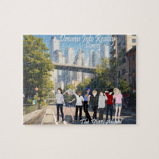 Puzzle DreamsIntoRealityComics Los años venideros: El art (Horizontal)