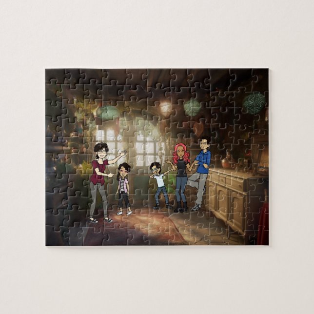 Puzzle DreamsIntoRealityComics The Fam Cover Art Jigsaw (Horizontal)